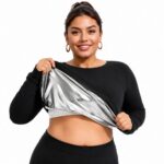 suits set Sauna Sweat Suit for Plus Size Women/Men Exercise Weight Loss Gym Fitness Workout