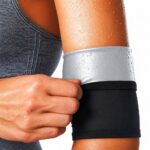 waist trimmer/ tummy control trimmer Sauna shape Women's Arm Trimmers, Sauna Arm Shaper Compression Sweat Bands, Slimming Arm Band, 2 Pack