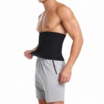 waist trimmer-tummy control trimmer Waist Trainer Trimmer Sweat Belt Band for Men Lower Belly Fat Sauna Slimming Belt Suit Workout