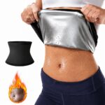 waist trimmer-tummy control trimmer Sauna Shaper Waist Trimmer for Women, Waist Trainer Sauna Belt, Neoprene-free Waist Cincher, Thermo Sauna Slimming Belt