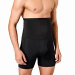 legging-shorts-capri-pant Sauna Short Pants for Men Sweat Sauna Suit Compression shorts Tummy Control Shapewear High Waisted