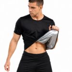 vest-top-tshirt-jacket-bra-tank Sauna Shirt for Men - Heat Trapping Sweat Vest, Sauna Suit For Men, Compression Workout Sweat Suit for Gym, Workouts