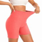 legging-shorts-capri-pant Sauna Sweat Shorts Pants Compression Workout Gym Exercise Waist Trainer Body Shaper Thighs Tummy Control