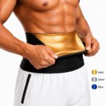 waist trimmer-tummy control trimmer Waist Trainer Trimmer Sweat Belt Band for Men Lower Belly Fat Sauna Slimming Belt Suit Workout
