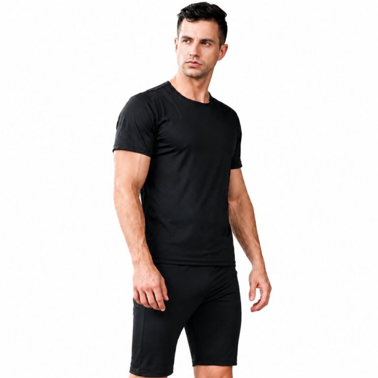 vest-top-tshirt-jacket-bra-tank Sauna Shirt for Men - Heat Trapping Sweat Vest, Sauna Suit For Men, Compression Workout Sweat Suit for Gym, Workouts