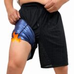 legging-shorts-capri-pant Men's Sauna Shorts - Heat Trapping 2-in-1 Double Layer - Sauna Suit Bottom - Compression Training Gym Athletic Shorts