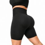 legging-shorts-capri-pant Sauna Short Pants for Women Workout Compression Sweat Shorts Tummy Control Shapewear High Waist