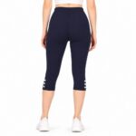 legging-shorts-capri-pant Capri Leggings for Women - High Waisted Capris Tummy Control Yoga Pants with Pockets Workout Cycling Tights