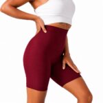legging-shorts-capri-pant Women Sauna Sweat Shorts Heat‑Trapping Compression Workout Shorts High Waist Tummy Control Fitness Sauna Pants